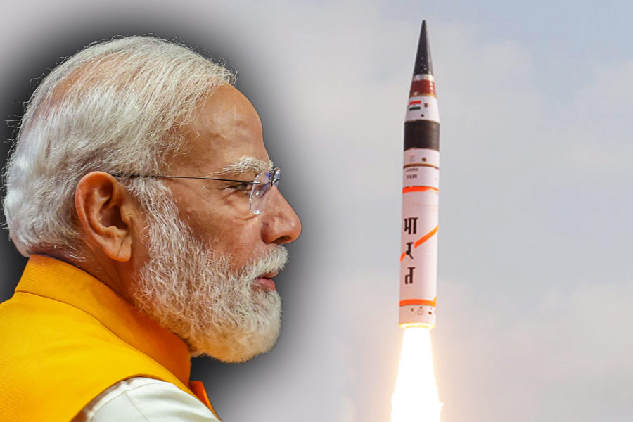 PM Narendra Modi praises Mission Divyastra, first flight test of Agni-5 missile