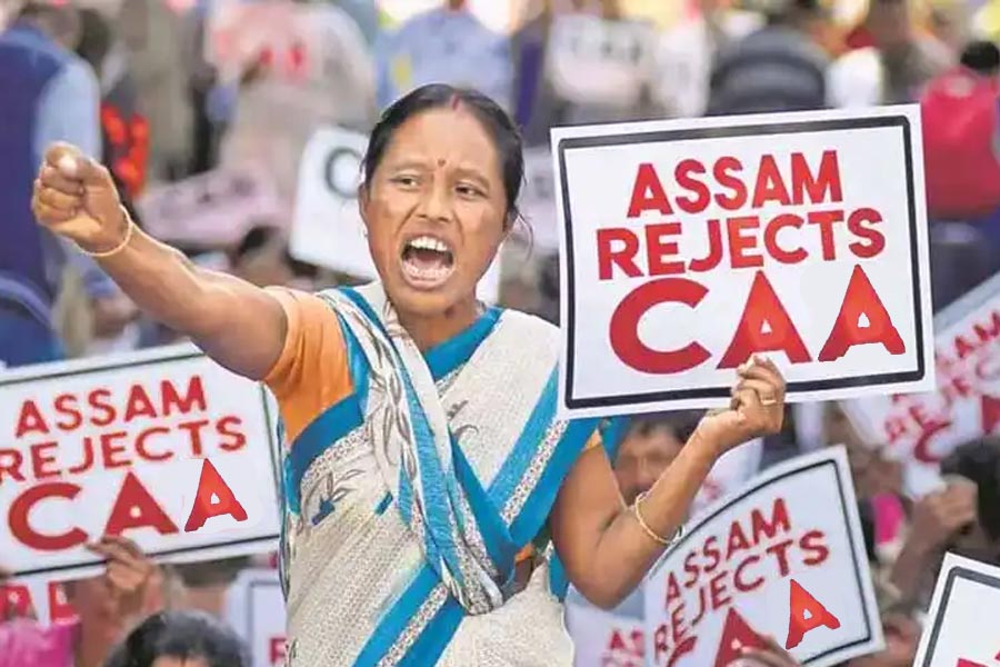 Assam Opposition parties shutdown call as CAA implemented