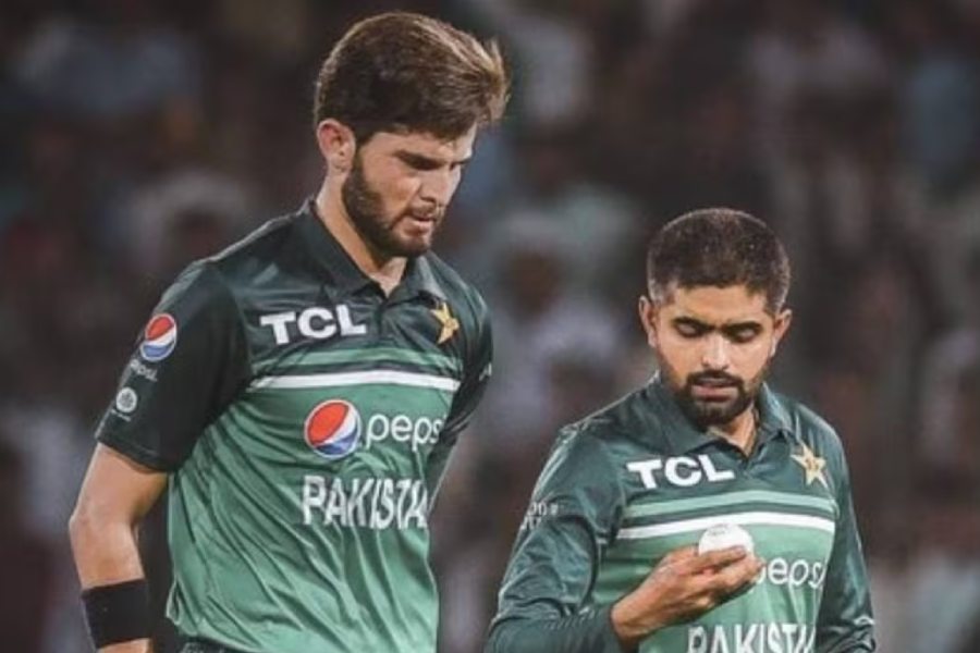 picture of Shaheen afridi and Babar Azam