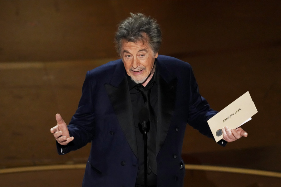 Al Pacino Skips Announcing Nominees While Presenting Oscars Best Picture