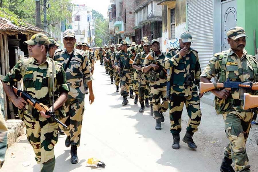 Peaceful election occurred due to central forces in Jangipur