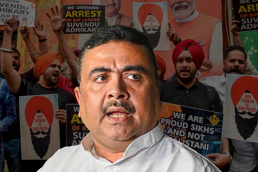 The Sikh organization has written to the Election Commission requesting that Suvendu Adhikari not be allowed to participate in the Lok Sabha election campaign