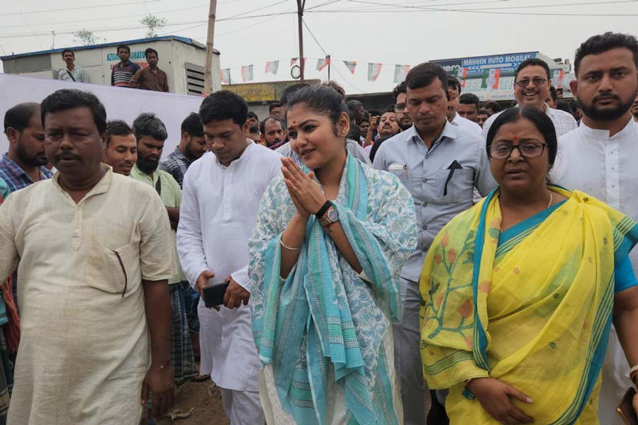 Saayoni Ghosh slammed ISF leadership during her campaign in Bhangar