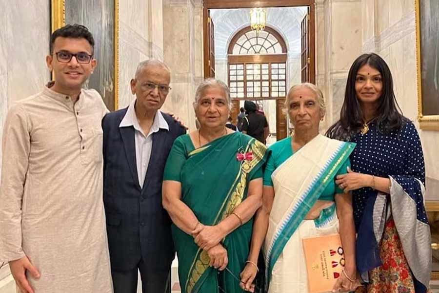 Billionaire Narayana Murthy gifts 4-month old grandson 15 lakh Infosys shares worth 240 crore