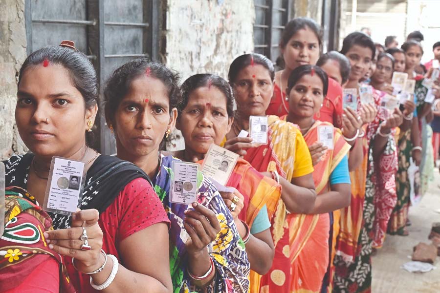 Almost all the political parties are trying to pull the women vote bank near them