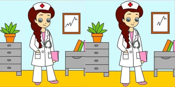 তিনটি পার্থক্য খুঁজুন। 