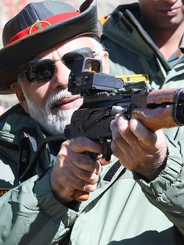 ২০২২ সালে গিয়েছিলেন কার্গিলে। ২০২১ সালে নওশেরায়। 