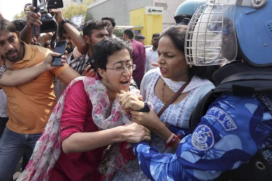 Delhi braces for AAP protest, police tighten security after Arvind Kejriwal’s arrest