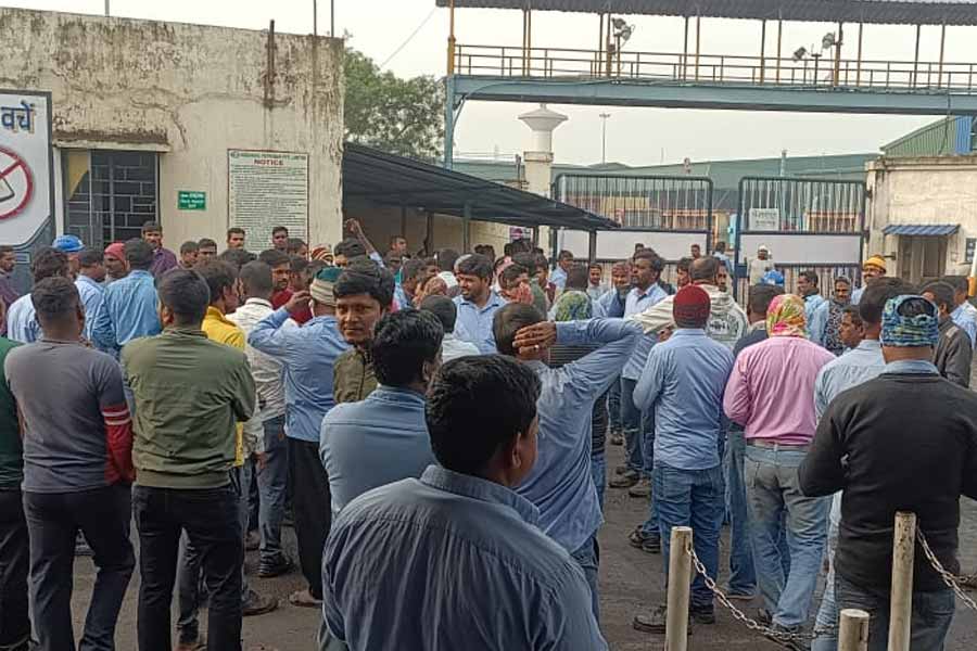 Protest in Haldia