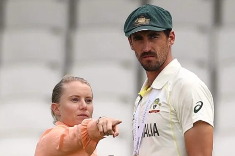 picture of Alyssa Healy and Mitchell Starc