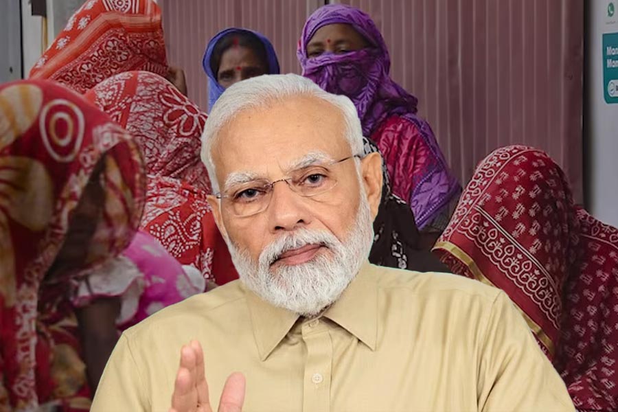 A photograph of Prime Minister Narendra Modi