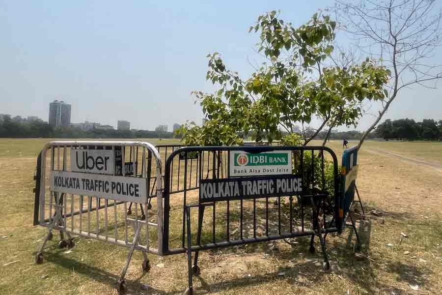 on the western side of Brigade Parade Ground