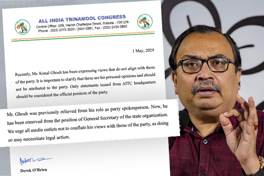 TMC removes Kunal Ghosh from its post of General  secretary dgtl
