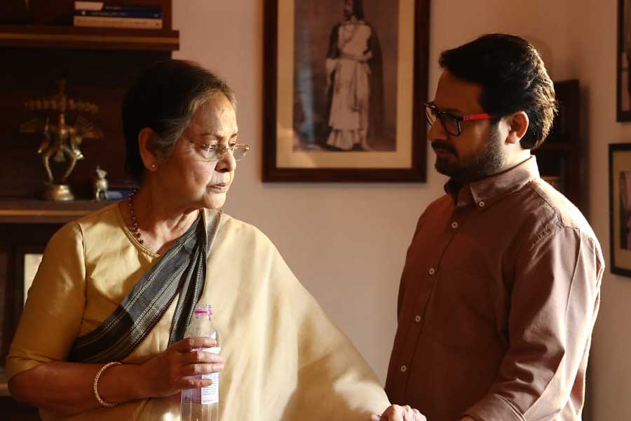 Image of Rakhee Gulzar and Shiboprosad Mukherjee