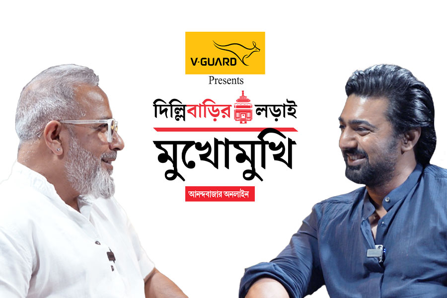 Exclusive Interview of TMC Candidate and actor Dev alias Deepak Adhikari with Anandabazar Online Editor Anindya Jana dgtlx