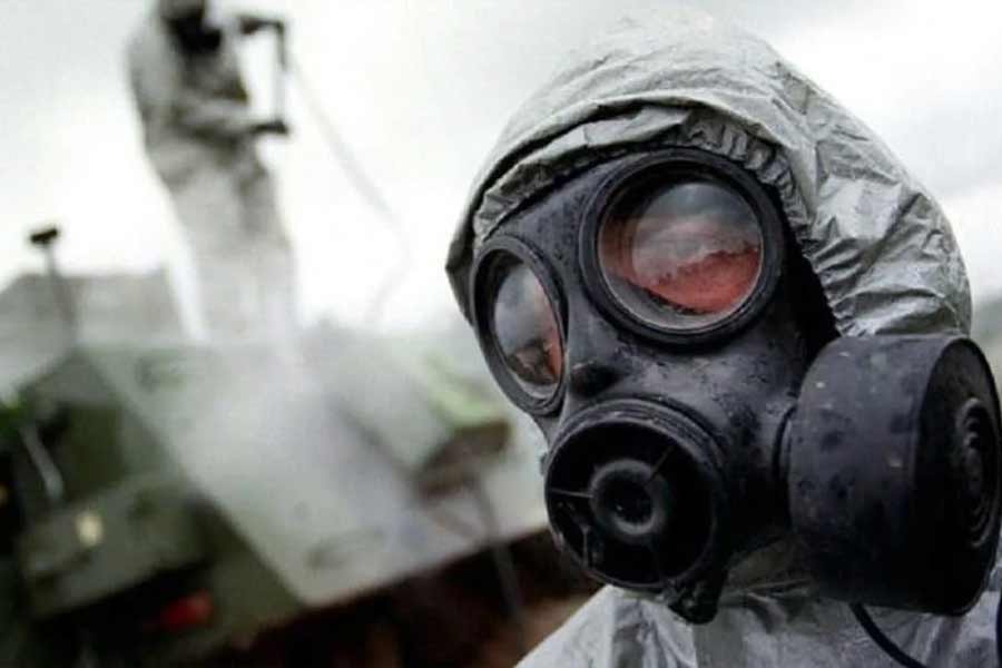 Chemical gas Chloropicrin allegedly used by Russia against Ukraine 
