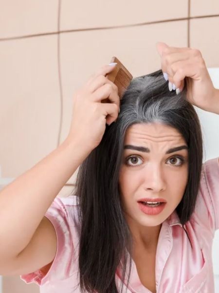 Home made oils to turn grey hair black dgtl