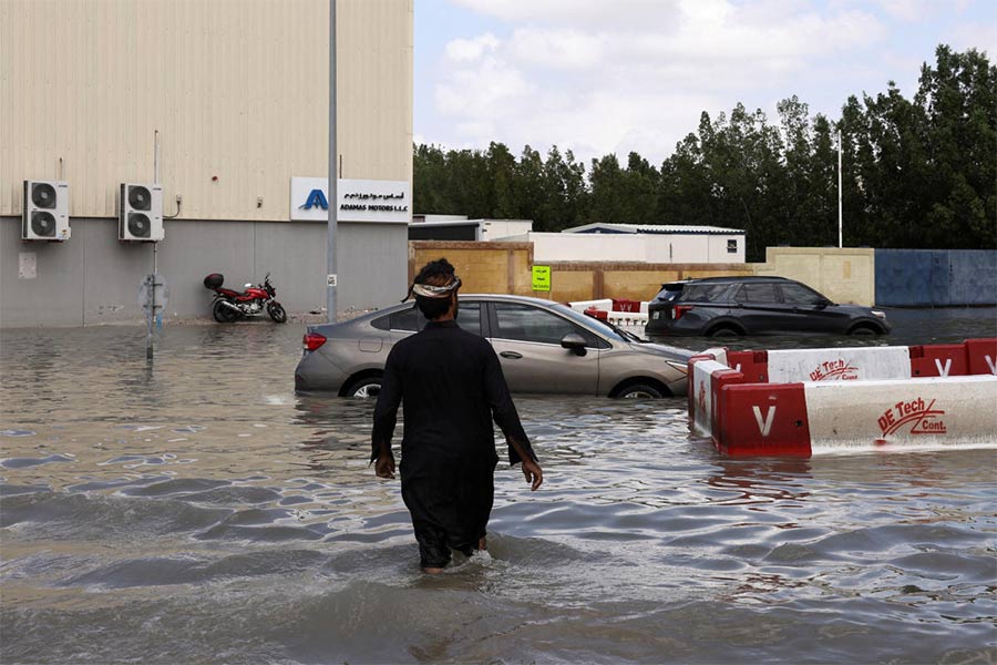 UAE and Saudi Arabia are witnessing unprecedented rainfall and floods but India is rainless, concern rises