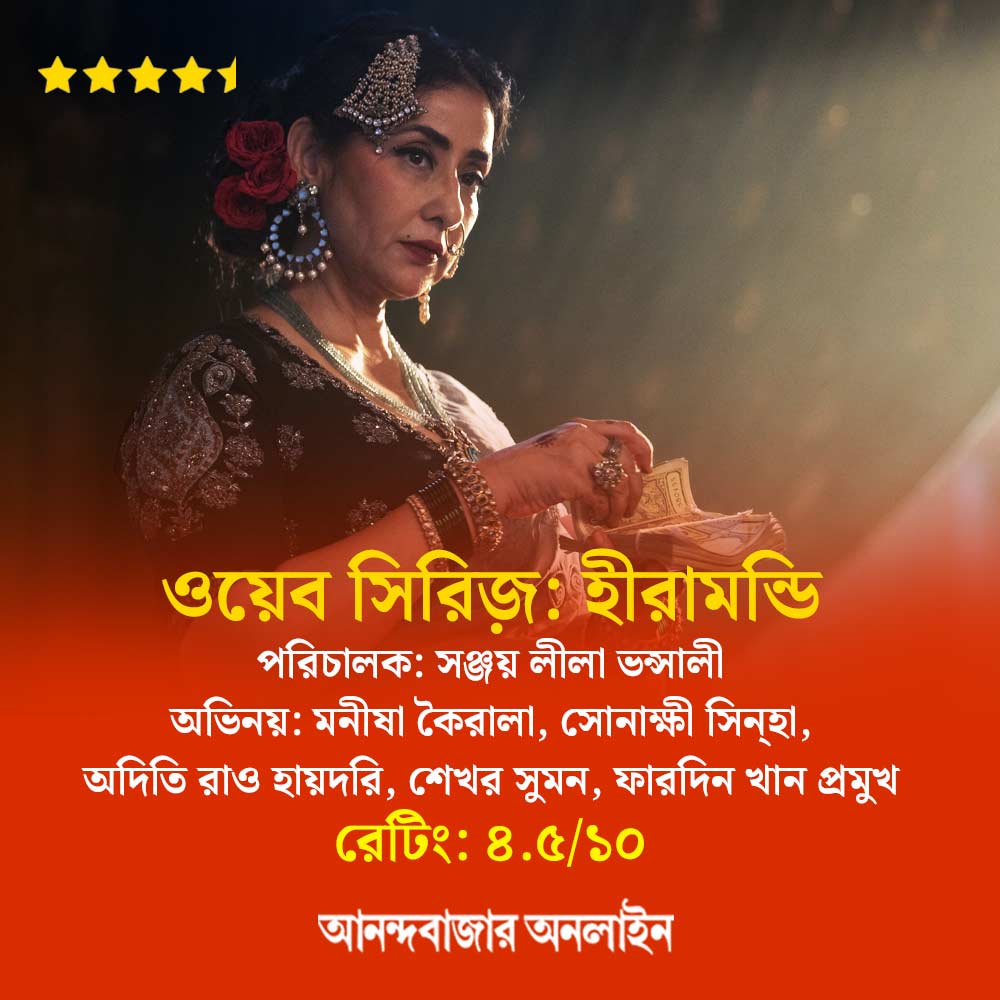 Review of Sanjay Leela Bhansali’s web series Heeramandi dgtl