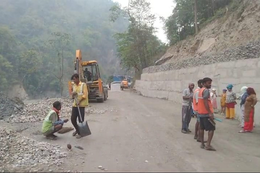 আবার বন্ধ হল উত্তরবঙ্গ থেকে সিকিম যাওয়ার ১০ নম্বর জাতীয় সড়ক।