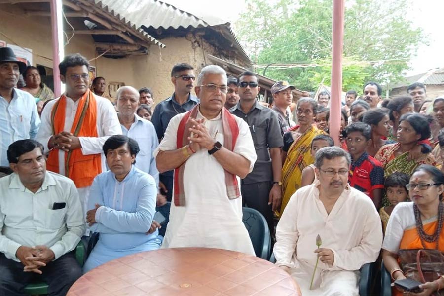 Dilip Ghosh forms a team to prohibit illegal voting in Bardhaman