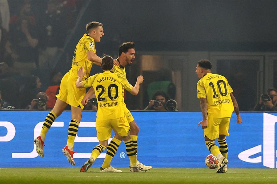 Borussia Dortmund reached in the Final of UEFA Champions League