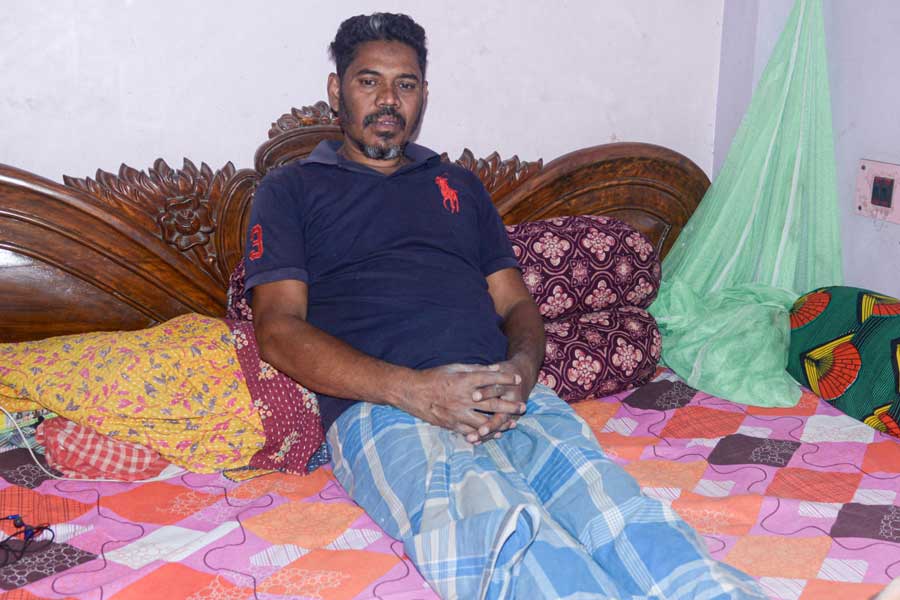 Mohammed Abdullah from Barasat still fears the election due to some incident happened to him in the past