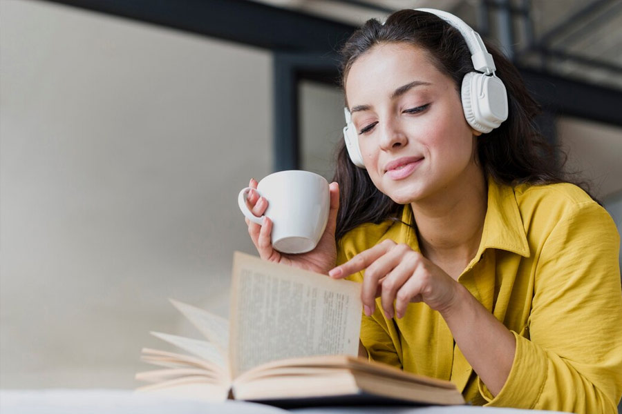Listening music while studying or doing desk job