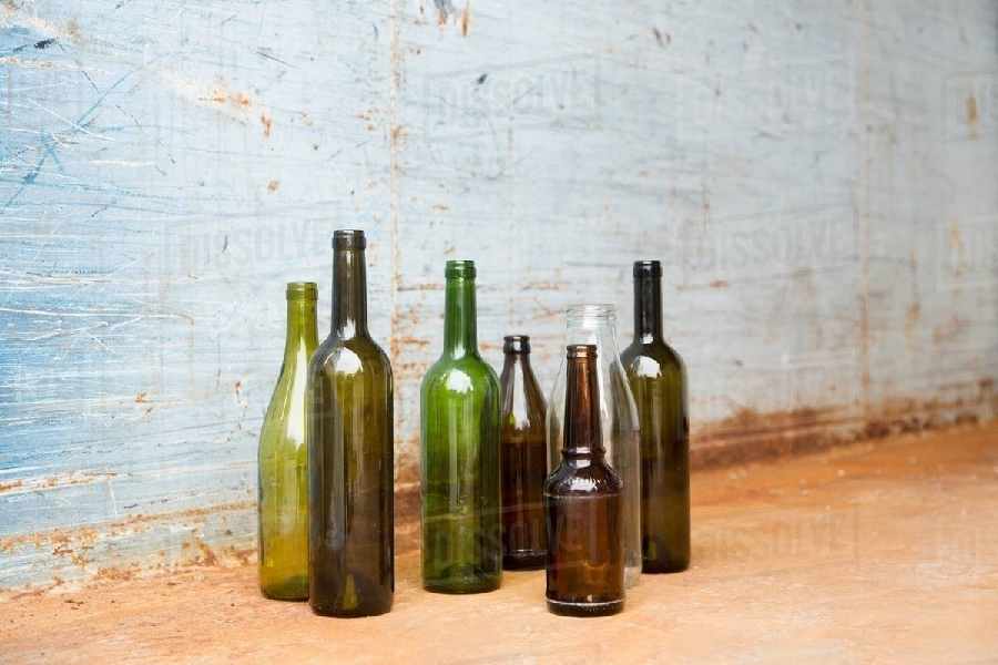 Five ways to reuse and repurpose empty liquor bottles
