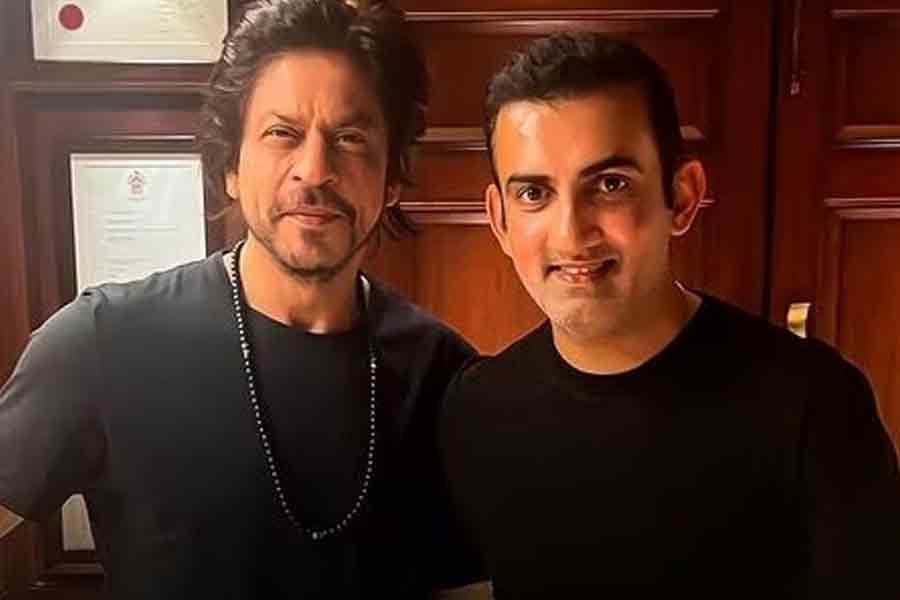 SRK and Gautam Gambhir