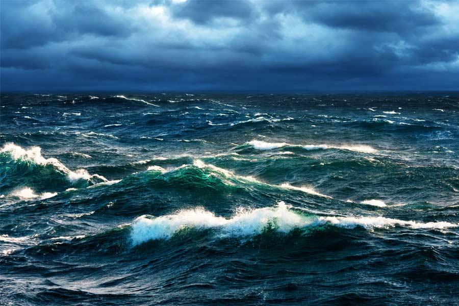 China is creating heat waves over the Pacific Ocean