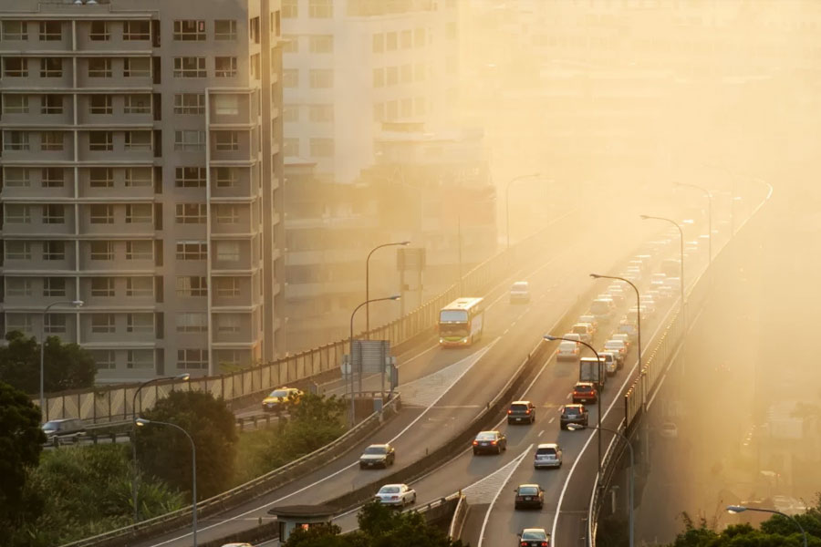 China is creating heat waves over the Pacific Ocean