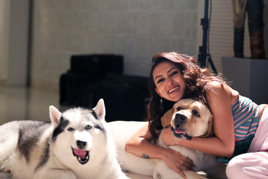 Mimi Chakraborty talks about her motherhood experience and life with three dogs