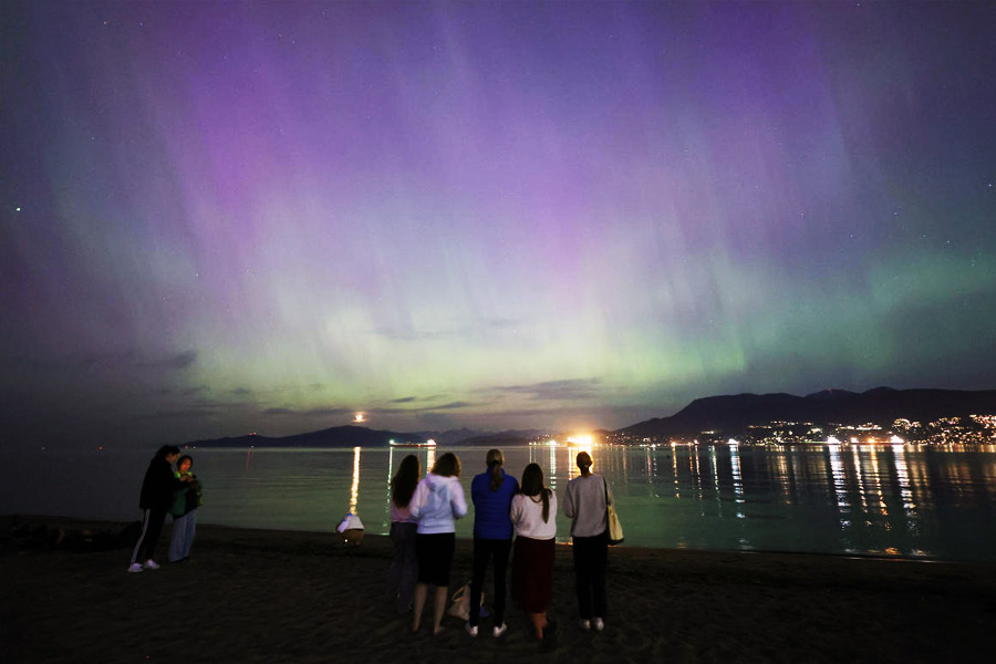 Auroras seen after recent solar storm are manmade, says Conspiracy Theorists