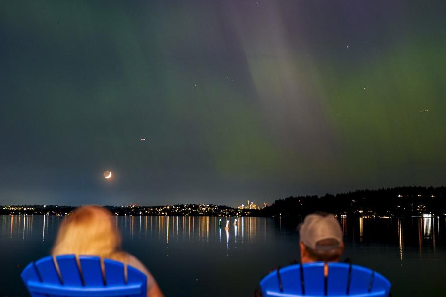 Auroras seen after recent solar storm are manmade, says Conspiracy Theorists