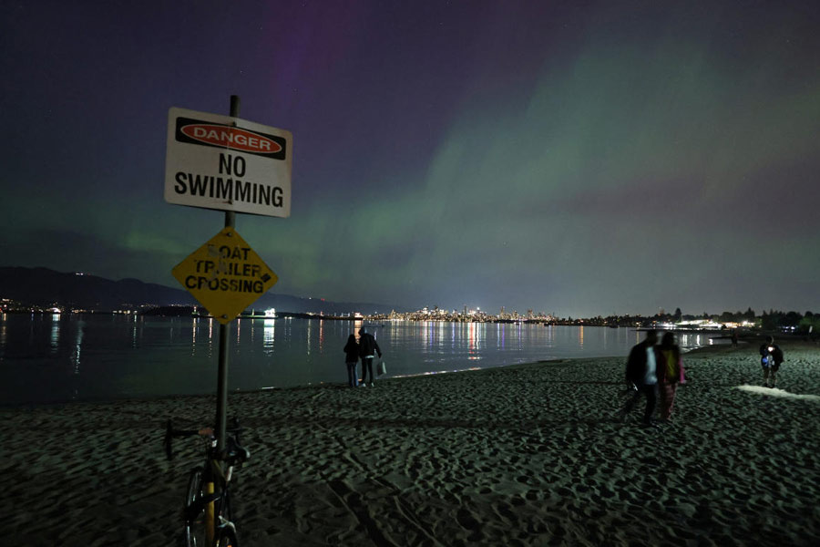 Auroras seen after recent solar storm are manmade, says Conspiracy Theorists