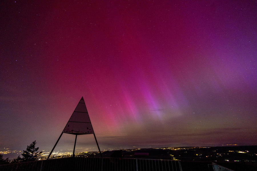 Auroras seen after recent solar storm are manmade, says Conspiracy Theorists