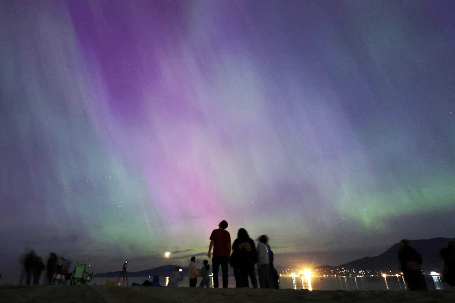 Auroras seen after recent solar storm are manmade, says Conspiracy Theorists