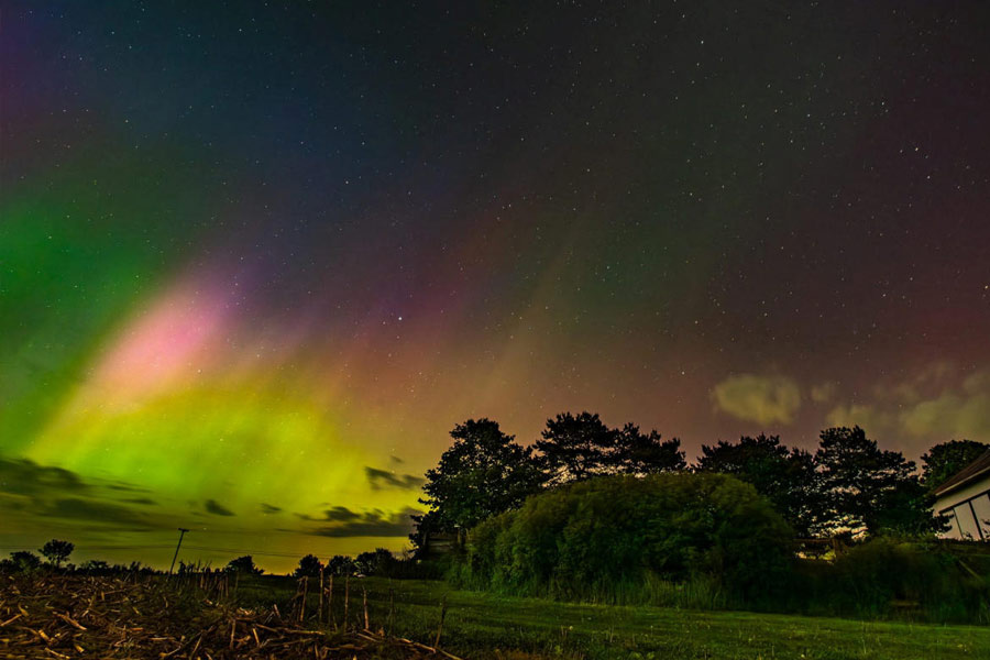 Auroras seen after recent solar storm are manmade, says Conspiracy Theorists