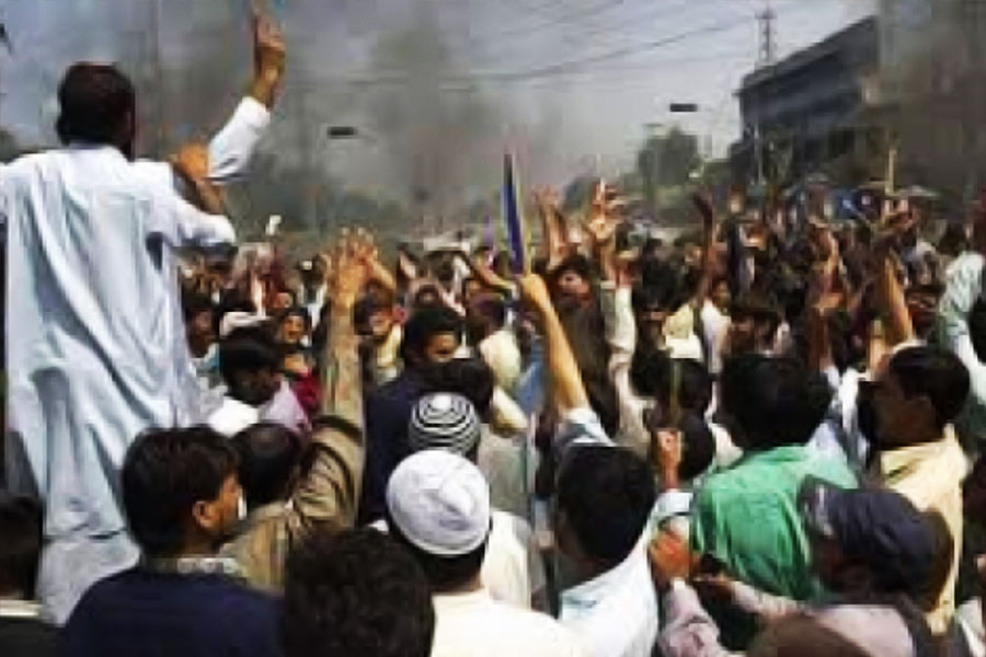 Protesters in POK thrash, chase security personnel as violence explodes
