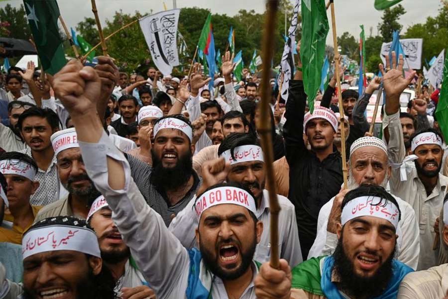 Protesters in POK thrash, chase security personnel as violence explodes