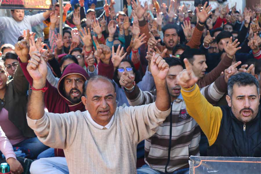 Protesters in POK thrash, chase security personnel as violence explodes