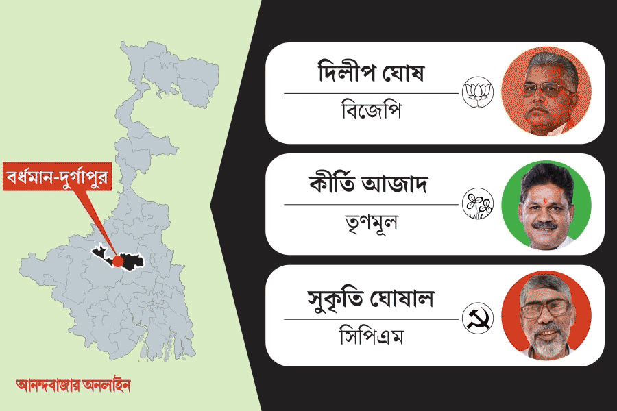 What is the political situation of Bardhaman–Durgapur constituency before Lok Sabha Election 2024