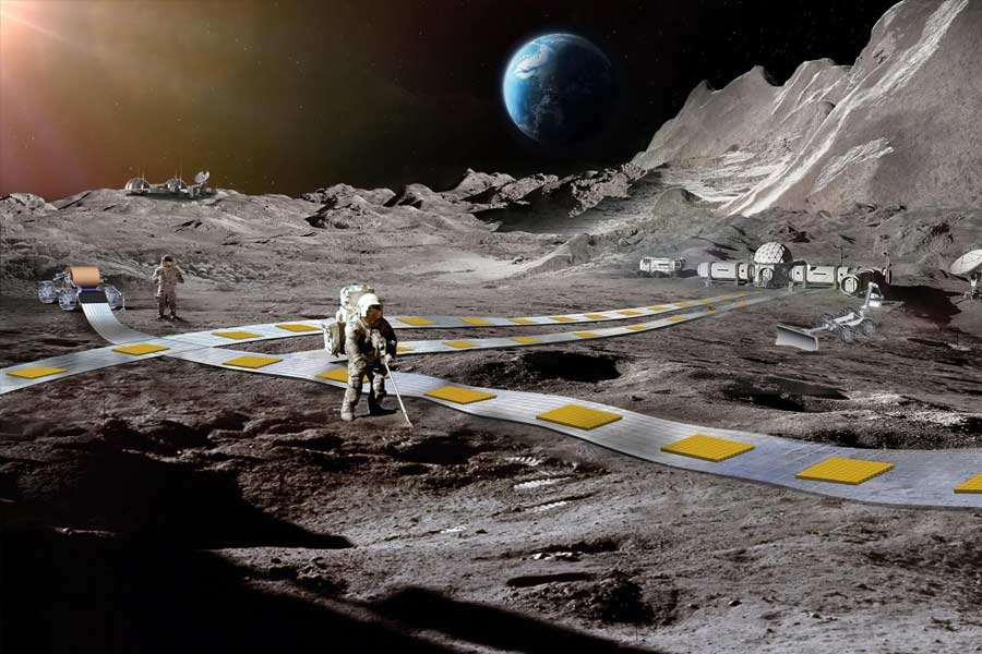 NASA plans to build a railway station in the Moon