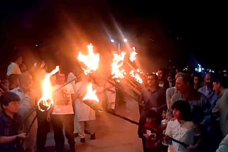 Posters emerge demanding POK merger with India