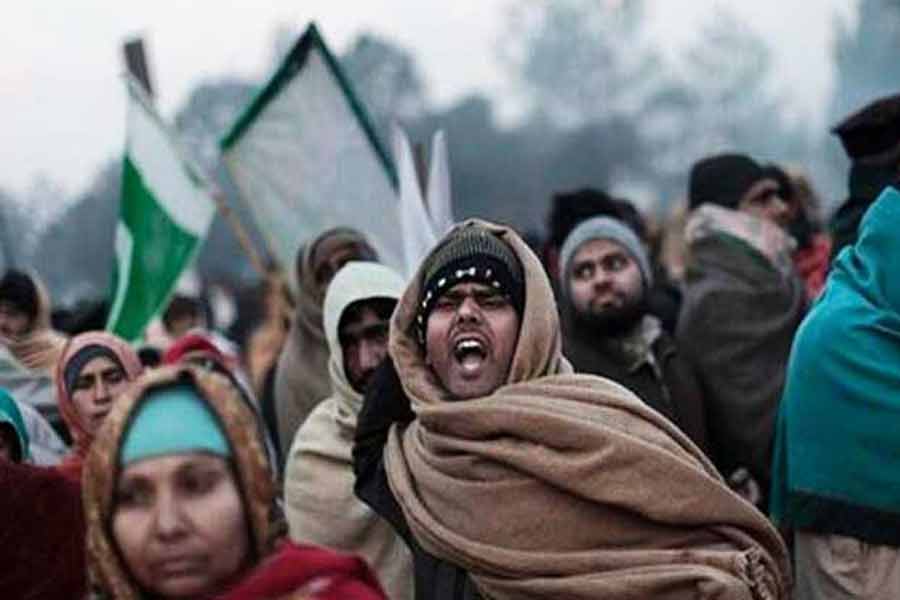 Posters emerge demanding POK merger with India