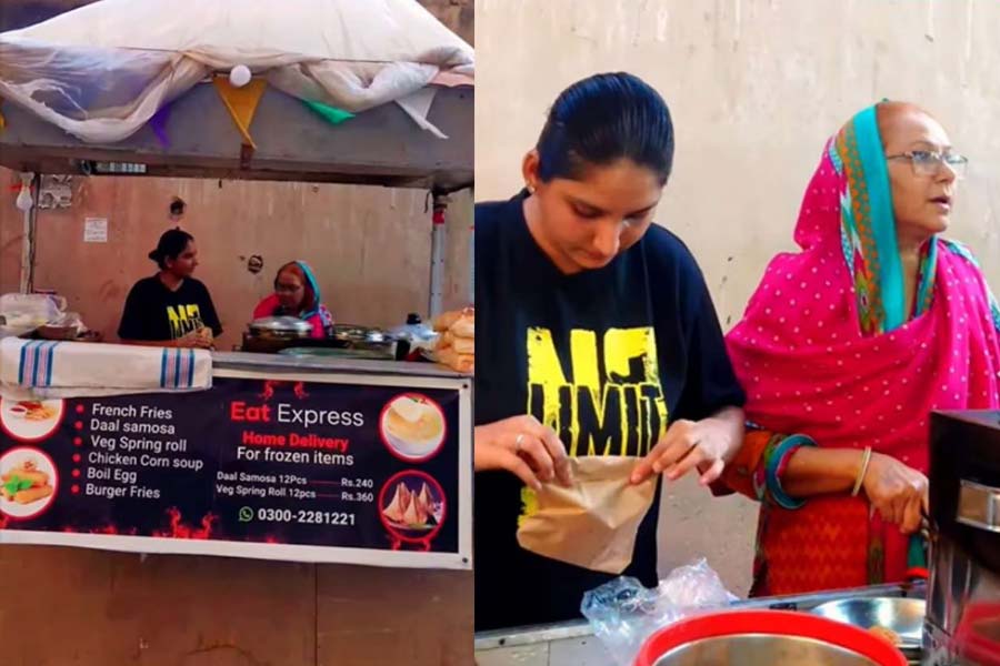 Hindu family opens food stall in Karachi gets love 