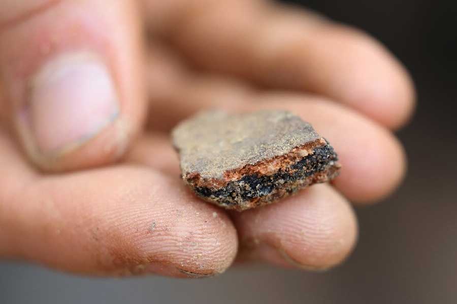 A mysterious slab may be a treasure map that could point the way to long-lost Bronze Age 