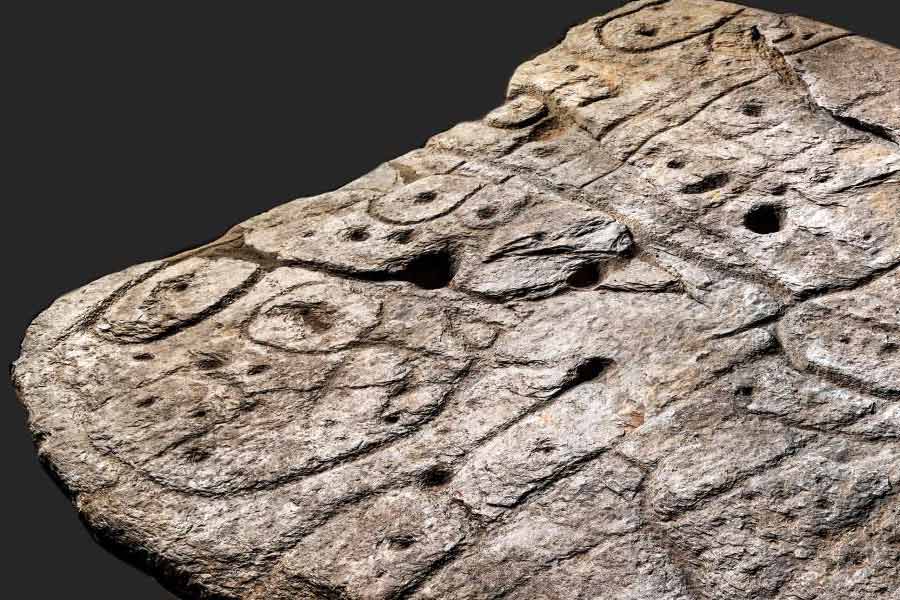 A mysterious slab may be a treasure map that could point the way to long-lost Bronze Age 