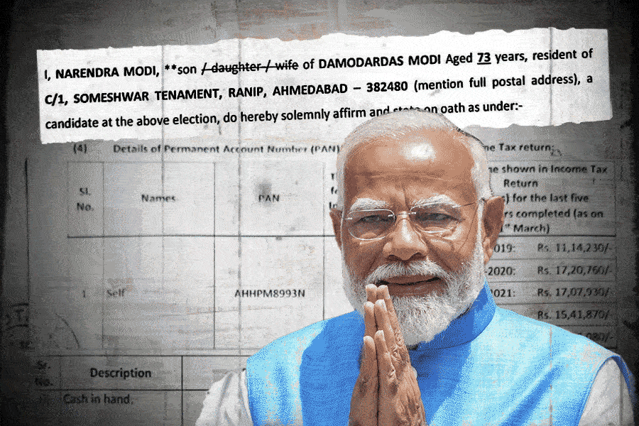 The Affidavit of PM Narendra Modi for Lok Sabha Election 2024 says he has Assets worth 3 crore rupees dgtl